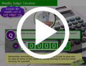 Monthly budget caluculator